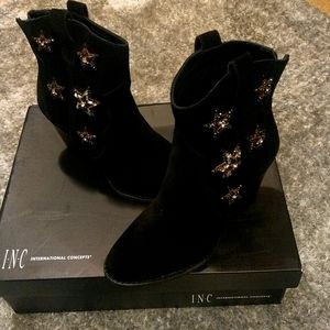 Brand new glamorous Inc embellished stars booties